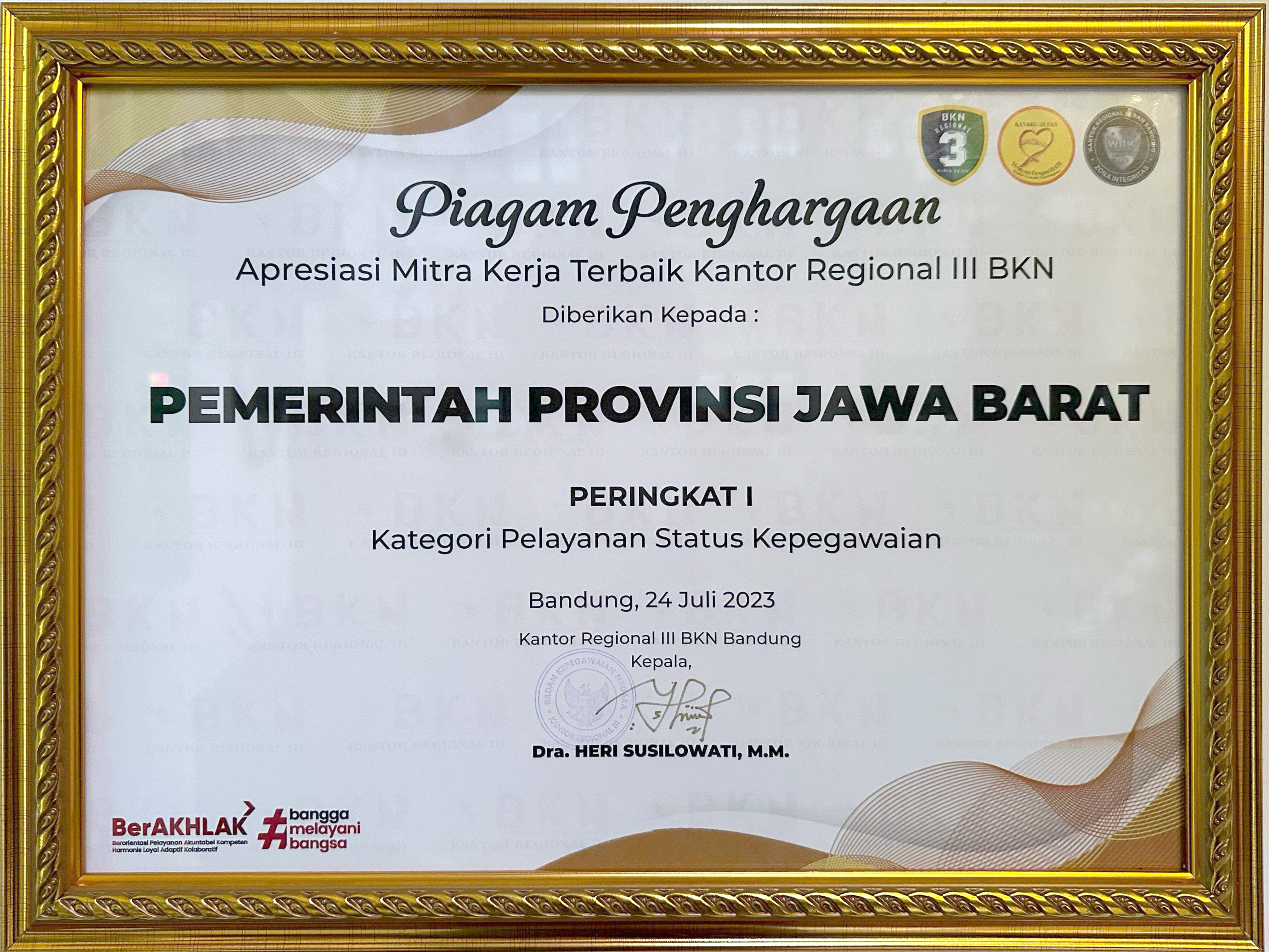 Peringkat I